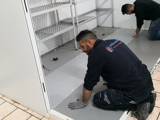 Montaggio cella refrigerata in una masseria - foto 1