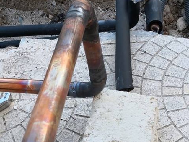 Montaggio tubazioni per centrale refrigerata - foto 7