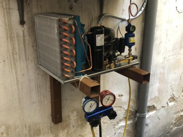Armadio frigo tn 700l con motore remoto - foto 1