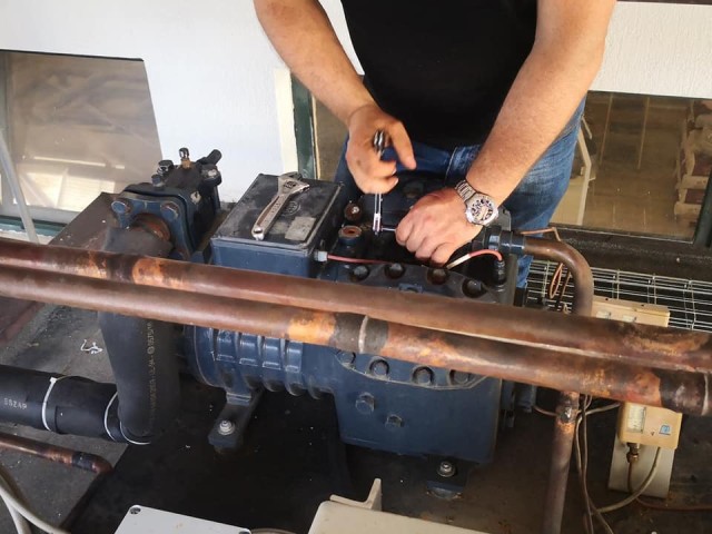 Ripristino impianto motocondensate per abbattitore - foto 4